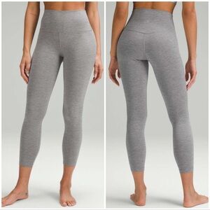 Lululemon Align High-Rise Pant 25" Heathered Core Medium Grey Size 2 W5CZOS